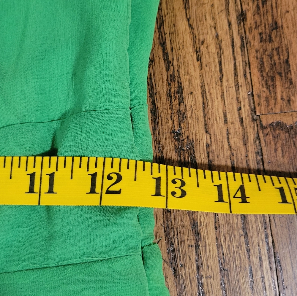 Funky Soul Sz S Chic Green Halter Mini Dress - Picture 6 of 12
